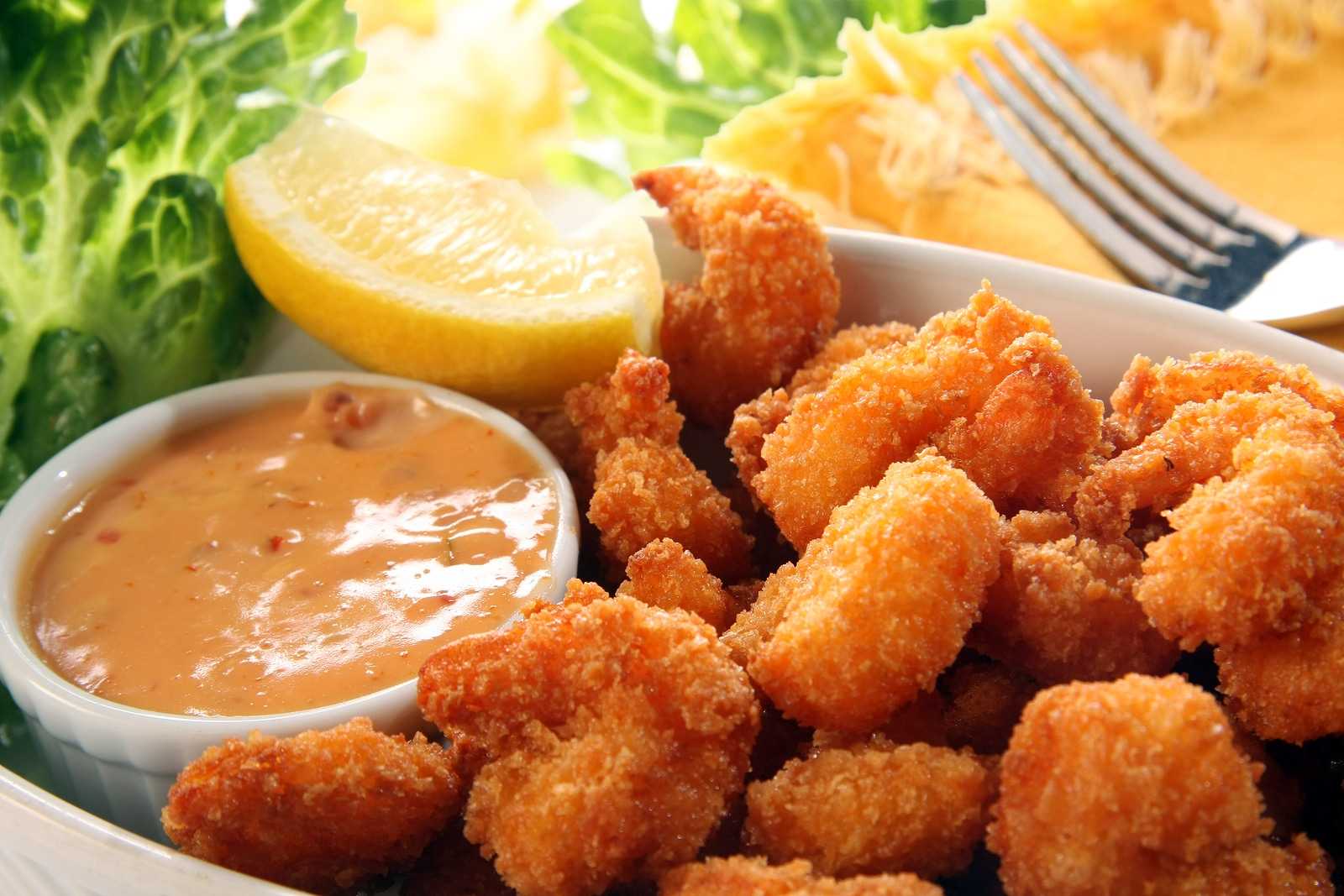 Fried shimp